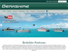 Tablet Screenshot of berkshirepontoon.com